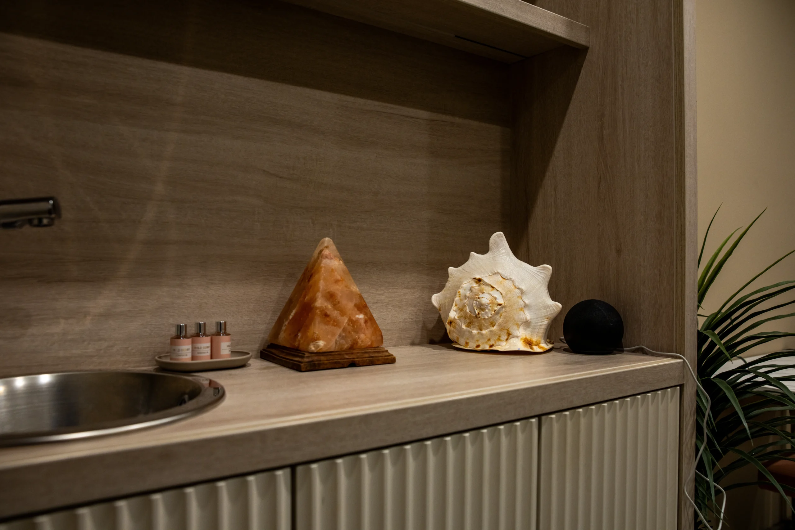 Commercial salon fit-out joinery completed by Driftwood NI in Belfast